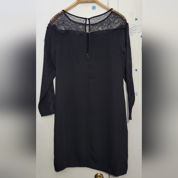 Reiss dress black lace Size 14 - Picture 4 of 7